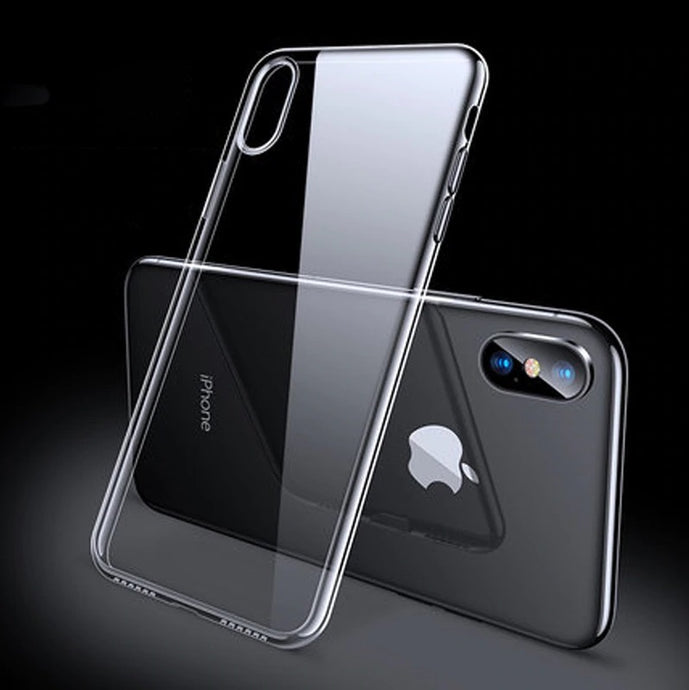 TPU Clear Transparent Soft Silicone Gel Case Cover Apple iPhone X / XS / XR / XS Max - BingBongBoom