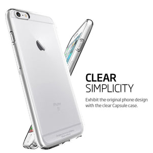 TPU Clear Transparent Soft Silicone Gel Case Cover Apple iPhone 7 or 7 Plus - BingBongBoom