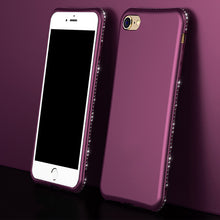 Load image into Gallery viewer, Bling Diamond Shiny Bumper Soft Silicon Case Apple iPhone 8 or 8 Plus - BingBongBoom