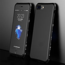Load image into Gallery viewer, Bling Diamond Shiny Bumper Soft Silicon Case Apple iPhone 8 or 8 Plus - BingBongBoom