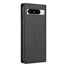 Load image into Gallery viewer, Leather Folio Wallet Magnetic Kickstand Flip Case Google Pixel 7 / 7 Pro / 7a