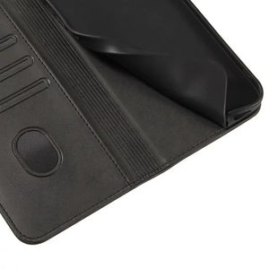 Leather Folio Wallet Magnetic Kickstand Flip Case Google Pixel 8 / 8 Pro