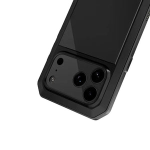 Gorilla Glass Aluminum Alloy Heavy Duty Shockproof Apple iPhone 17 Pro Case
