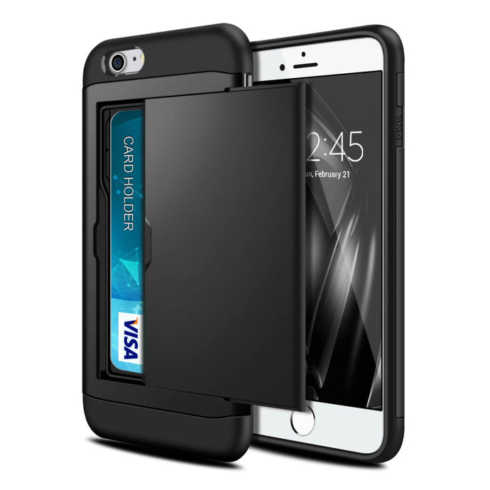 Card Slot Holder Wallet Shock Proof Apple iPhone 16e Case