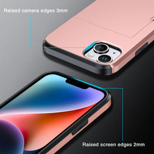 Card Slot Holder Wallet Shock Proof Apple iPhone 16 Pro Max Case