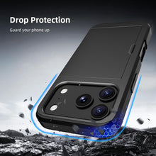 Load image into Gallery viewer, Card Slot Holder Wallet Shock Proof Apple iPhone 17 Pro Case