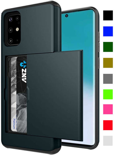Card Slot Holder Wallet Shock Proof Samsung Galaxy S24 Plus Case