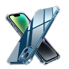 Load image into Gallery viewer, Clear Transparent Silicone w/ Rugged Edges Case Cover Apple iPhone 12 Mini / 12 / 12 Pro / 12 Pro Max