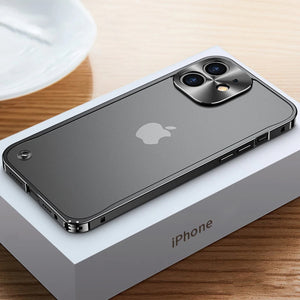 Aluminum Metal Frame Camera Protection Case Apple iPhone 15 / 15 Plus / 15 Pro / 15 Pro Max