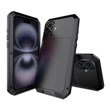 Load image into Gallery viewer, Gorilla Glass Aluminum Alloy Heavy Duty Shockproof Apple iPhone 16 Case