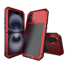 Load image into Gallery viewer, Gorilla Glass Aluminum Alloy Heavy Duty Shockproof Apple iPhone 16 Case