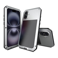 Load image into Gallery viewer, Gorilla Glass Aluminum Alloy Heavy Duty Shockproof Apple iPhone 16 Case