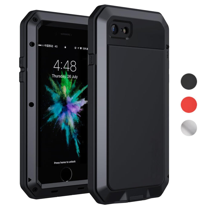 Gorilla Glass Aluminum Alloy Heavy Duty Shockproof Apple iPhone 16e Case