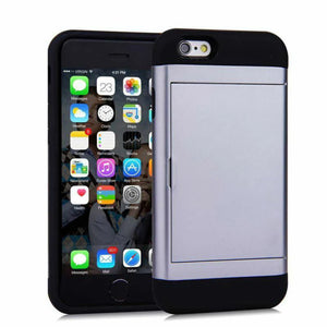 Card Slot Holder Wallet Shock Proof Apple iPhone 16e Case
