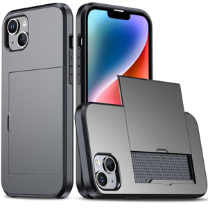 Card Slot Holder Wallet Shock Proof Apple iPhone 16 Pro Max Case