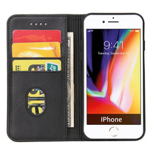 Load image into Gallery viewer, Leather Folio Wallet Magnetic Kickstand Flip Apple iPhone 16e Case