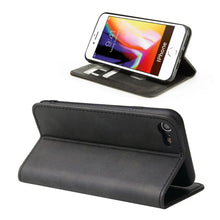 Load image into Gallery viewer, Leather Folio Wallet Magnetic Kickstand Flip Apple iPhone 16e Case