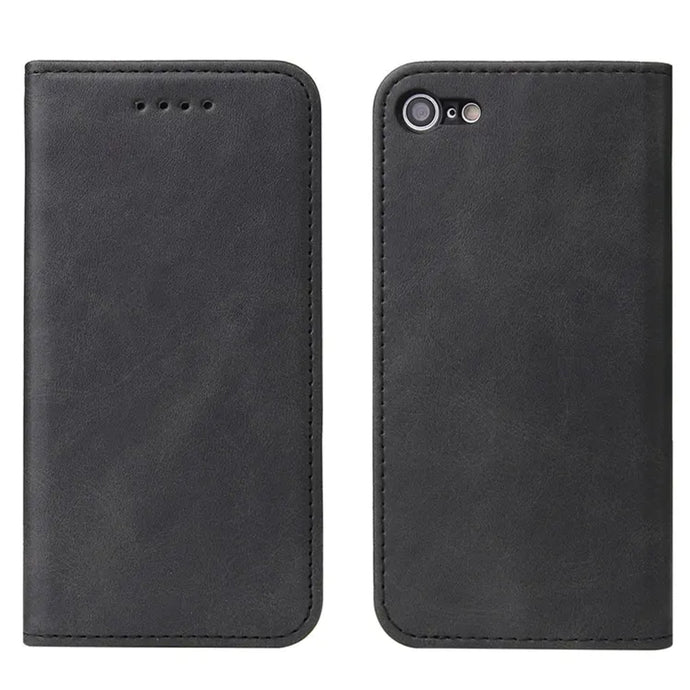 Leather Folio Wallet Magnetic Kickstand Flip Apple iPhone 16e Case