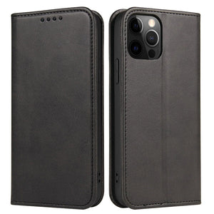 Leather Folio Wallet Magnetic Kickstand Flip Case Apple iPhone 15 / 15 Plus / 15 Pro / 15 Pro Max