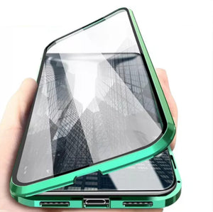 360° Magnetic Metal Double-Sided Glass Case Apple iPhone SE Series - BingBongBoom
