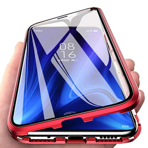 360° Magnetic Metal Double-Sided Glass Case Samsung Galaxy S24 / S24 Plus / S24 Ultra