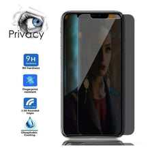 Load image into Gallery viewer, [2-Pack] Privacy Anti Peep Premium Tempered Glass Screen Protector Apple iPhone 11 / 11 Pro / 11 Pro Max