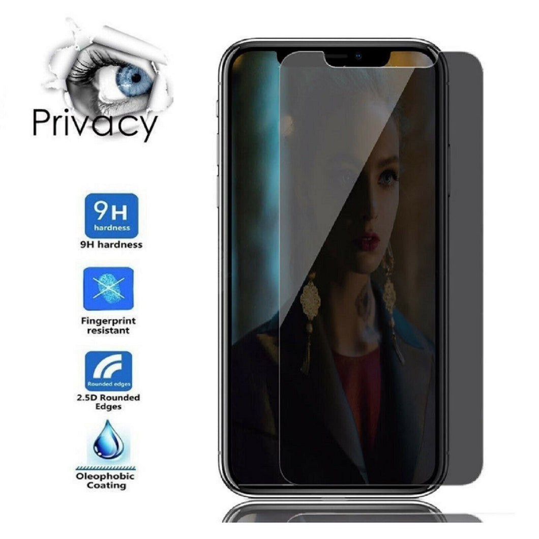 [2-Pack] Privacy Anti Peep Premium Tempered Glass Screen Protector Apple iPhone 8 or 8 Plus