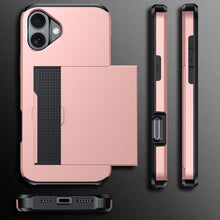 Load image into Gallery viewer, Card Slot Holder Wallet Shock Proof Apple iPhone 16 Case