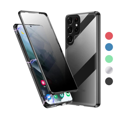 360° Magnetic Metal Double-Sided Glass Samsung Galaxy S24 Plus Case