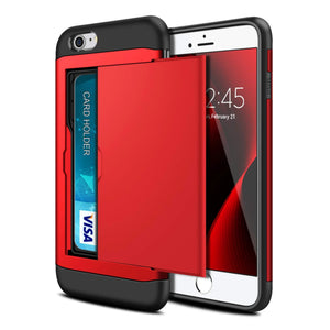 Card Slot Holder Wallet Shock Proof Apple iPhone 16e Case