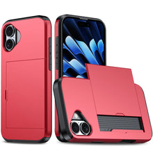 Load image into Gallery viewer, Card Slot Holder Wallet Shock Proof Apple iPhone 16 Pro Max Case