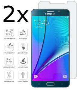 [2-Pack] Premium Tempered Glass Screen Protector Samsung Galaxy S5 - BingBongBoom
