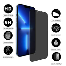 Load image into Gallery viewer, [2-Pack] Privacy Anti Peep Premium Tempered Glass Screen Protector Apple iPhone X / XR / XS / XS Max