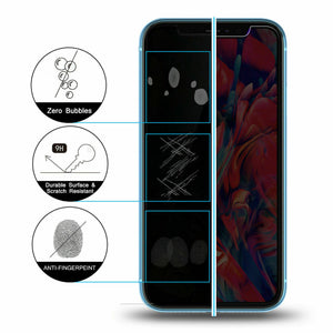 [2-Pack] Privacy Anti Peep Premium Tempered Glass Screen Protector Apple iPhone 12 Mini / 12 / 12 Pro / 12 Pro Max
