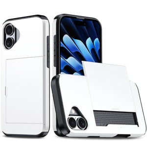 Card Slot Holder Wallet Shock Proof Apple iPhone 16 Pro Max Case