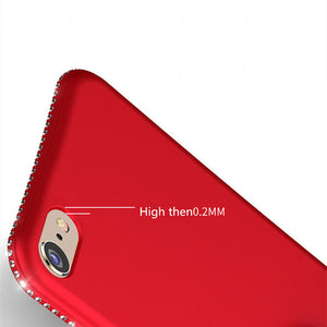 Bling Diamond Shiny Bumper Soft Silicon Case Apple iPhone 8 or 8 Plus - BingBongBoom