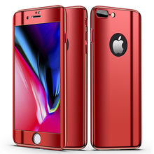 Load image into Gallery viewer, 360° Plating Phone Case Slim Mirror Full Coverage Apple iPhone 8 or 8 Plus - BingBongBoom