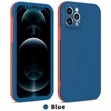 Load image into Gallery viewer, Hybrid Dual Layer Fully Enclosing  Camera Protection Case Cover Apple iPhone 13 Mini / 13 / 13 Pro / 13 Pro Max