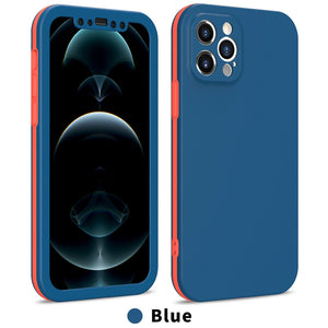 Hybrid Dual Layer Fully Enclosing  Camera Protection Case Cover Apple iPhone 13 Mini / 13 / 13 Pro / 13 Pro Max