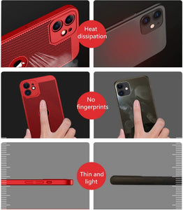 Heat Dissipation Breathable Cooling Slim Case iPhone 11 / 11 Pro / 11 Pro Max