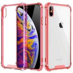 Rugged Edges Transparent Silicone Gel Case Cover Apple iPhone X / XS / XR / XS Max - BingBongBoom