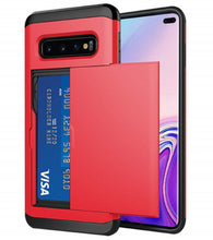 Load image into Gallery viewer, Tough Armor Card Slot Holder Shockproof Case Samsung Galaxy S10 / S10 Plus / S10 Edge - BingBongBoom