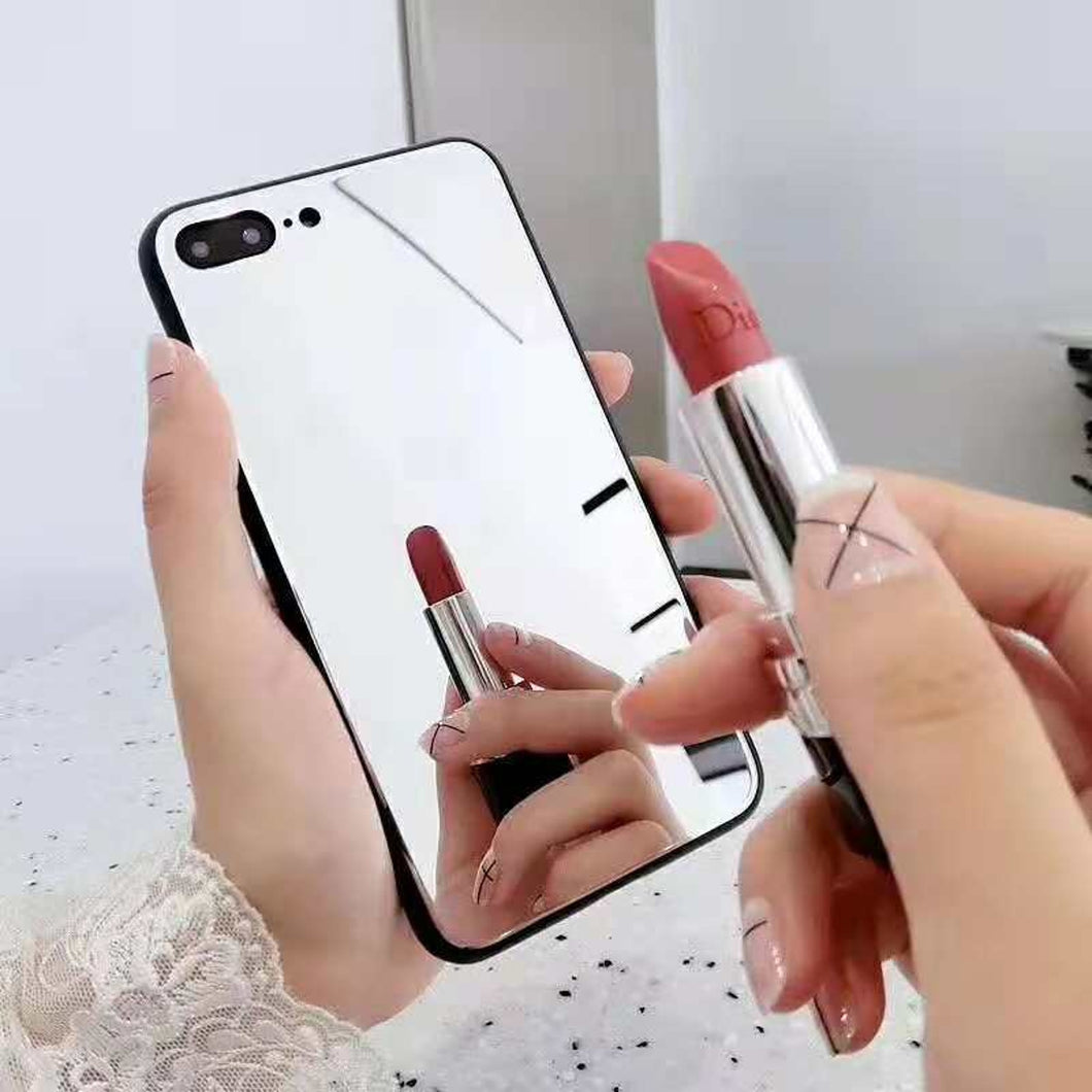 Crystal Clear Mirror Shockproof Slim Cover Case Apple iPhone 8 or 8 Plus - BingBongBoom