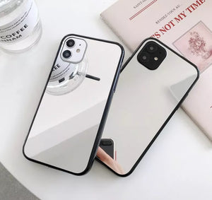 Crystal Clear Mirror Shockproof Slim Cover Case Apple iPhone SE Series - BingBongBoom