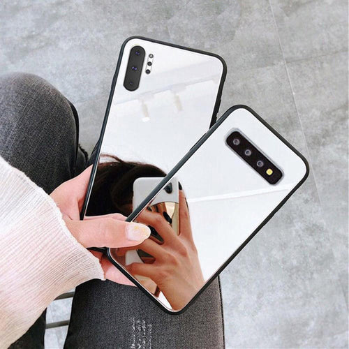 Crystal Clear Mirror Shockproof Slim Cover Case Samsung Galaxy S10 / S10 Plus / S10 Edge - BingBongBoom