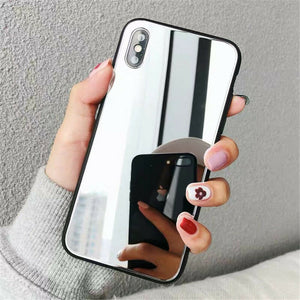 Crystal Clear Mirror Shockproof Slim Cover Case Apple iPhone X / XR / XS / XS Max - BingBongBoom