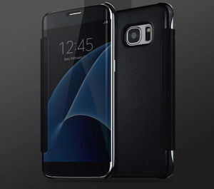 Electroplating Clear View Mirror Case Samsung Galaxy S6 Edge or S6 Edge Plus - BingBongBoom