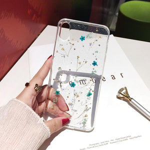 Floral Print Pattern Floret Series Soft Rubber Case Cover Apple iPhone X / XS / XR / XS Max - BingBongBoom