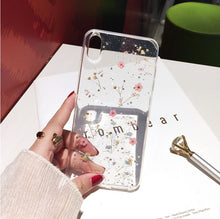 Load image into Gallery viewer, Floral Print Pattern Floret Series Soft Rubber Case Cover Apple iPhone X / XS / XR / XS Max - BingBongBoom