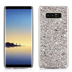 Glitter Bling Diamond Soft Rubber Case Cover Samsung Galaxy S8 or S8 Plus - BingBongBoom
